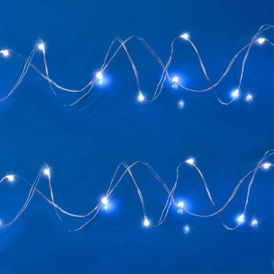 Drita Dekorative Led Te Bardha Indoor Me Bateri 20 Drita 2.3 M