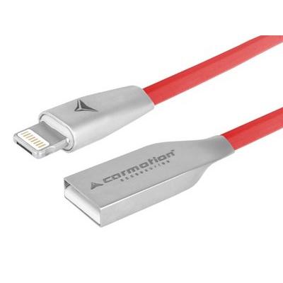 KABELL KARIKIMI-SINKRONIZIMI USB Apple Lightning/ Micro USB CM-58634-RD 120cm (TE KUQE)