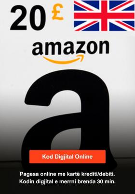 DG Amazon 20 GBP Account UK