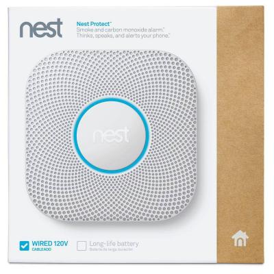 Nest Protect Alarm Google Carbon Monoxide Detector White