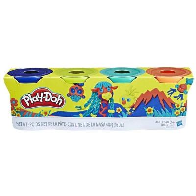 Playdoh Classic Wild Color 4 Pack
