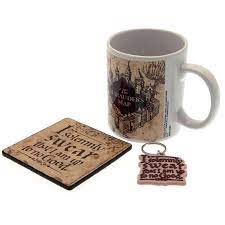 Set Gift Pack 3 in 1 Harry Potter Marauders Map