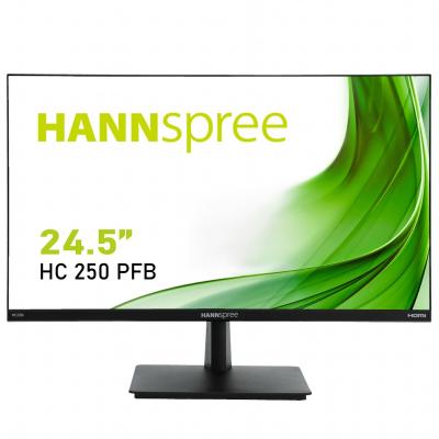 Monitor HANNspree 24.5 HC250PFB , FHD 1920 x 1080p , 1x DisplayPort , 1x HDMI , 1x VGA ,