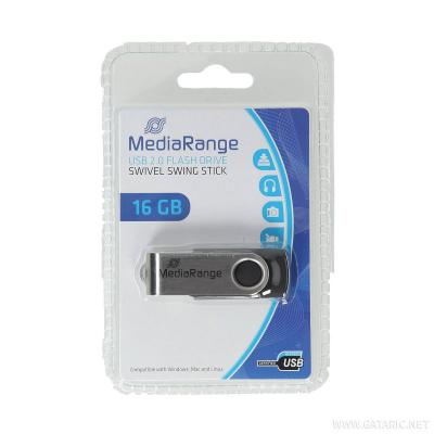 Usb 16GB MediaRange Platinium 2.0 Mr 910