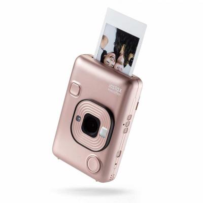 Camera Instax Mini LiPlay Hybrid Instant Blush Gold HM1