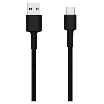 Cable Xiaomi Mi 1M USB-A to USB-C Charge And Data Braided Black 18714