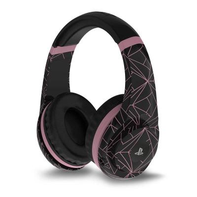 Headset PS4 4Gamers Stereo PRO4-70 Rose Gold Abstract Black Edition