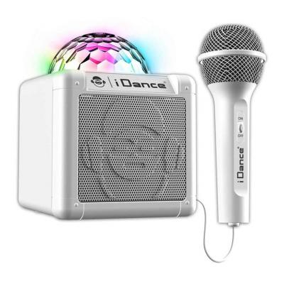 Bluetooth Speaker iDance Cube Sing 100 White