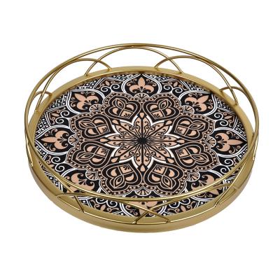 Tabaka metalike vintage 32x32x7.5cm