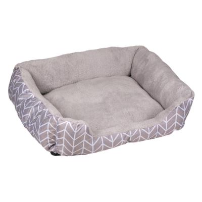 Krevat per qen gri 61x45x25cm