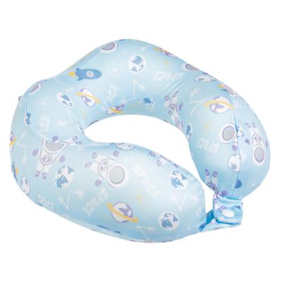 Jastek udhetimi blu me austronaut 22x22x8cm