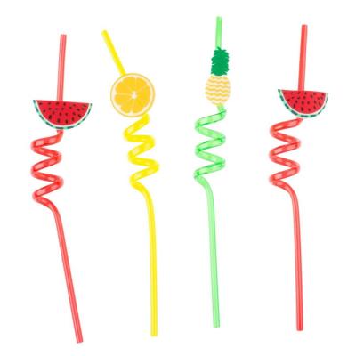 Pipa plastike me fruta 6X260mm 4cope