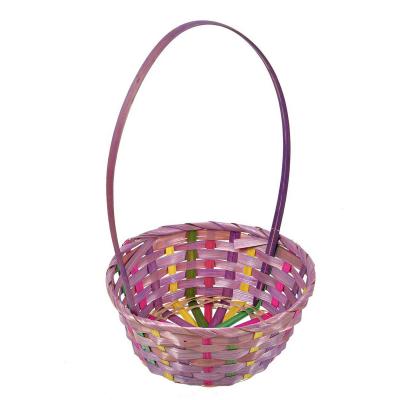 Shporte dekoruese pashke lejla mbajtese 22cm