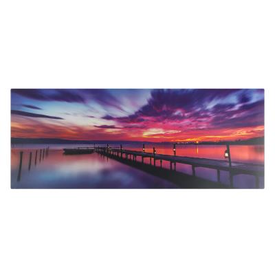 Canvas tablo perendim me led 100x40cm 