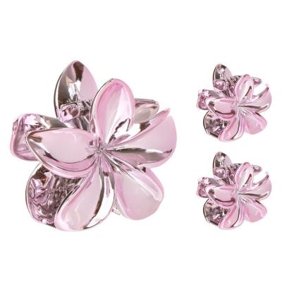 Set me kapese flokesh orkide ngjyre roze metalik 3cp 8-4cm