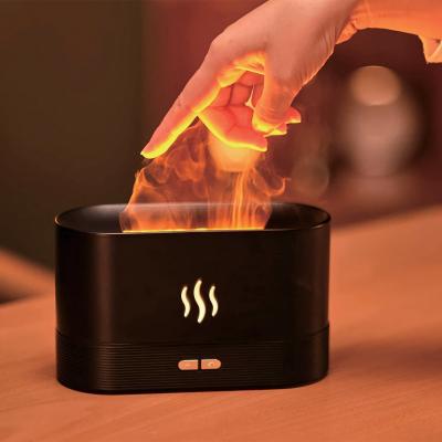 Pajisje aromatizuese me efekt flake ne 8 ngjyra LED USB 17x7x10cm