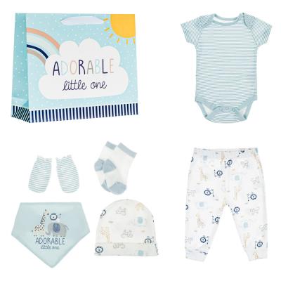 Set dhuratash per bebe ngjyre blu