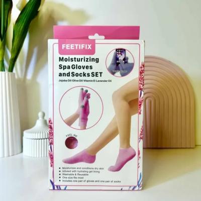 Set me doreza dhe corape silikoni hidratuese